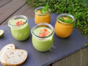 Gazpacho-andaluz-Gurken-Avocado-Basilikum-Gazpacho-Thermomix