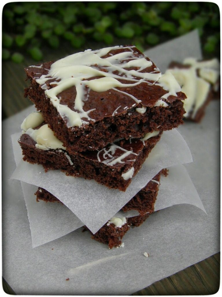 Brownies (de)light: Schoko-Brownies mit Apfelmus - Wiewowasistgut