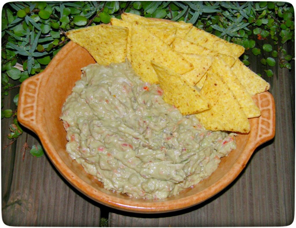 Guacamole mit Nachos oder als Dip aus dem Thermomix - schmeckt immer lecker