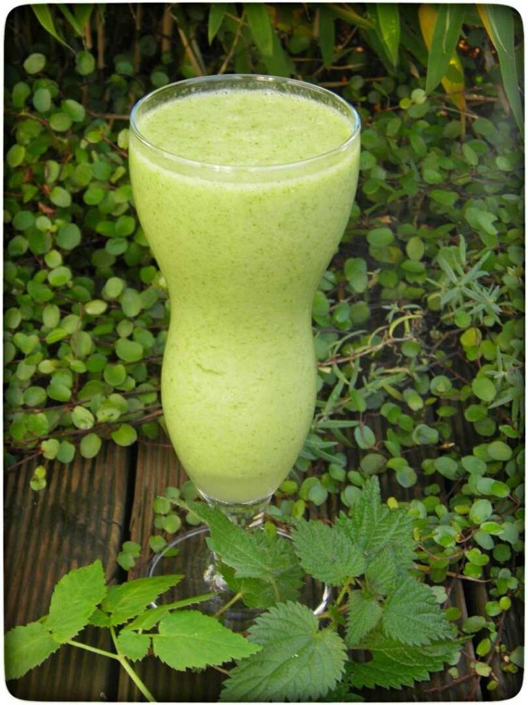 Birnen-Brennnessel-Detox-Smoothie