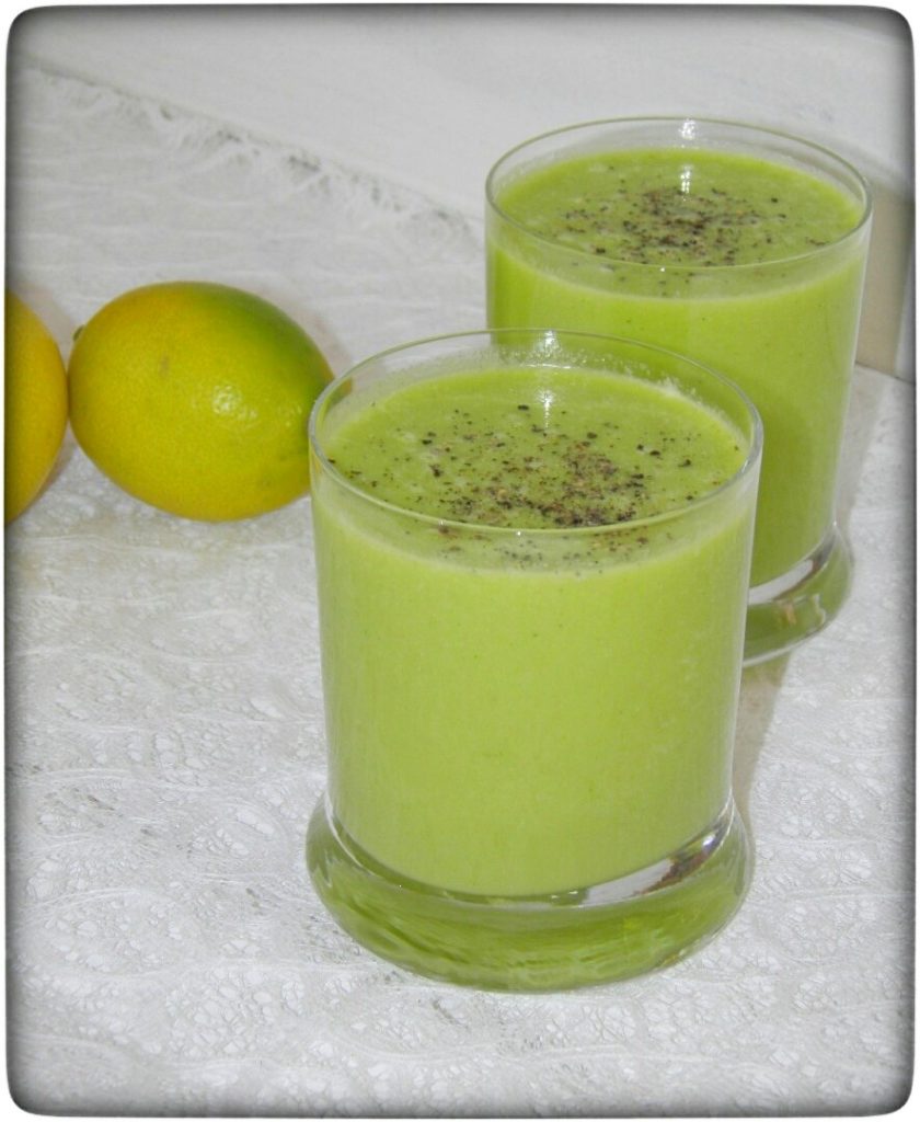 Wirsing–Birnen–Ingwer-Smoothie