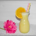 Gute-Laune-Morgen Smoothie-Ananas-Bananen-Ingwer-Thermomix