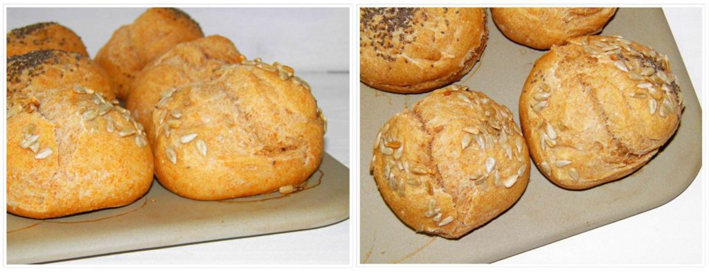 Vollkorn-Dinkel-Joghurt-Brötchen-Chia-Sonnenblumenkernen-Thermomix