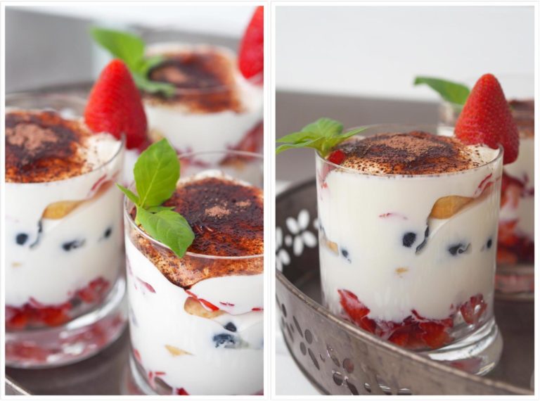 Leichtes Erdbeer-Tiramisu - fruchtig, frisch &amp; lecker - Wiewowasistgut