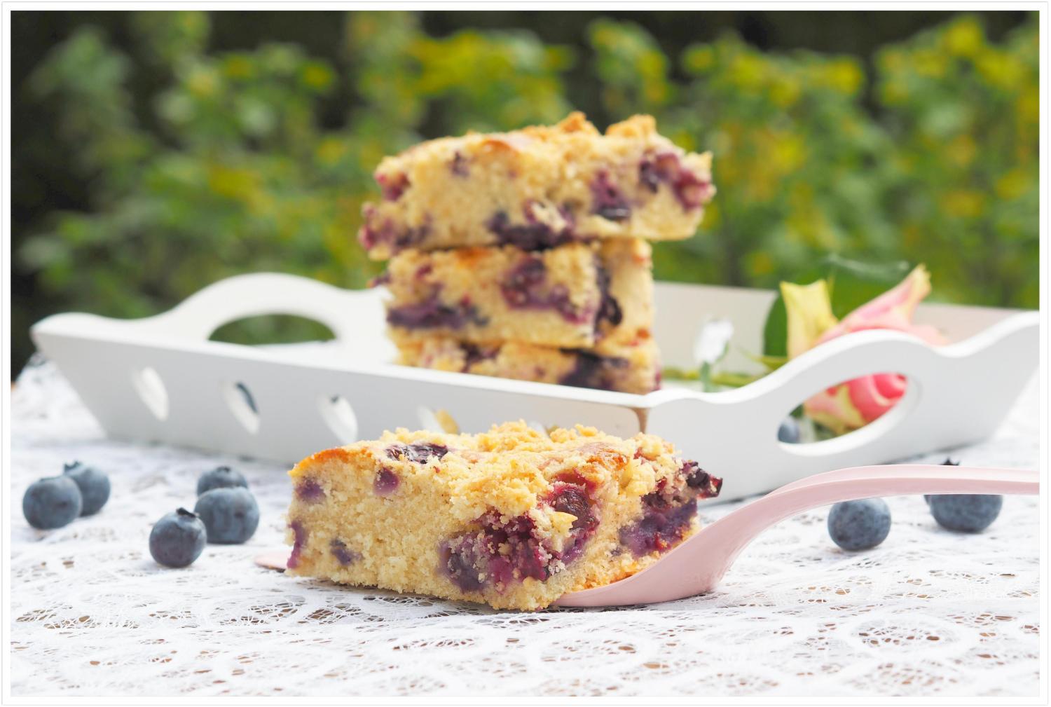 Blaubeer-Buttermilch-Streuselkuchen - das rockt! - Wiewowasistgut