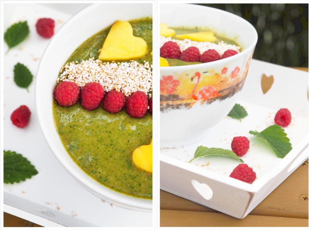 Grüner-Smoothie-Bowl-Gesundes-Frühstück-zum-Löffeln