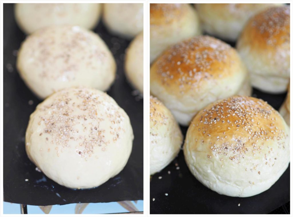 Pulled-Pork-pikante-BBQ-Soße-selbstgemacht-Burger-Buns-Hamburger-Broetchen