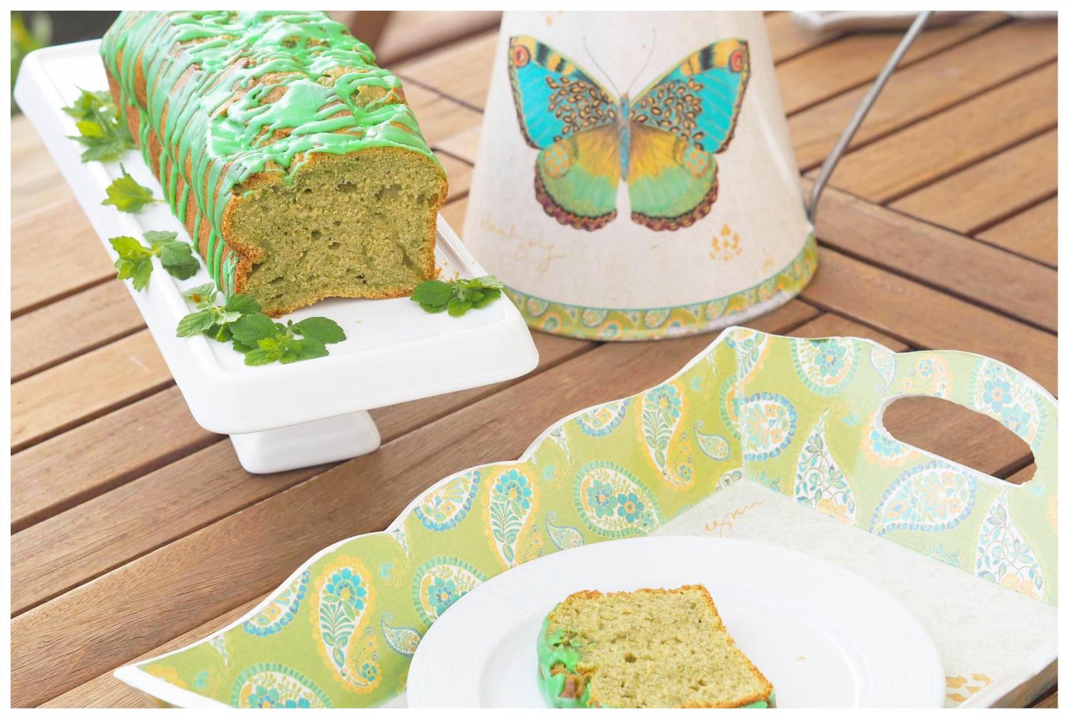I love green: Zitronenmelissen-Kuchen - wiewowasistgut.com