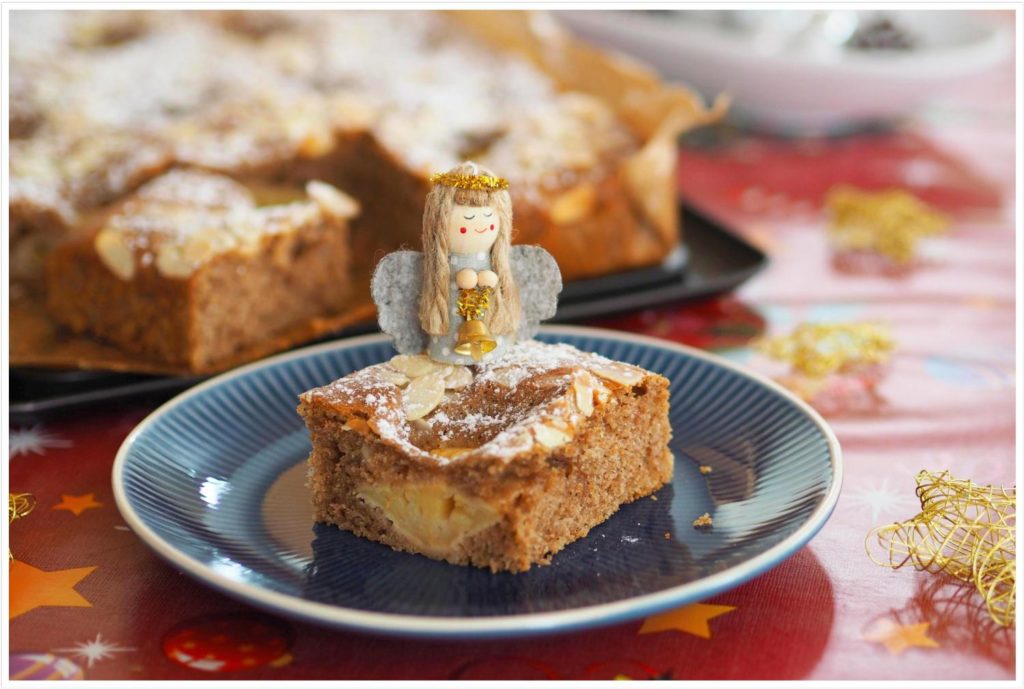 Weihnachtlicher Apfel-Gewürzkuchen (Familienkuchen) - Wiewowasistgut