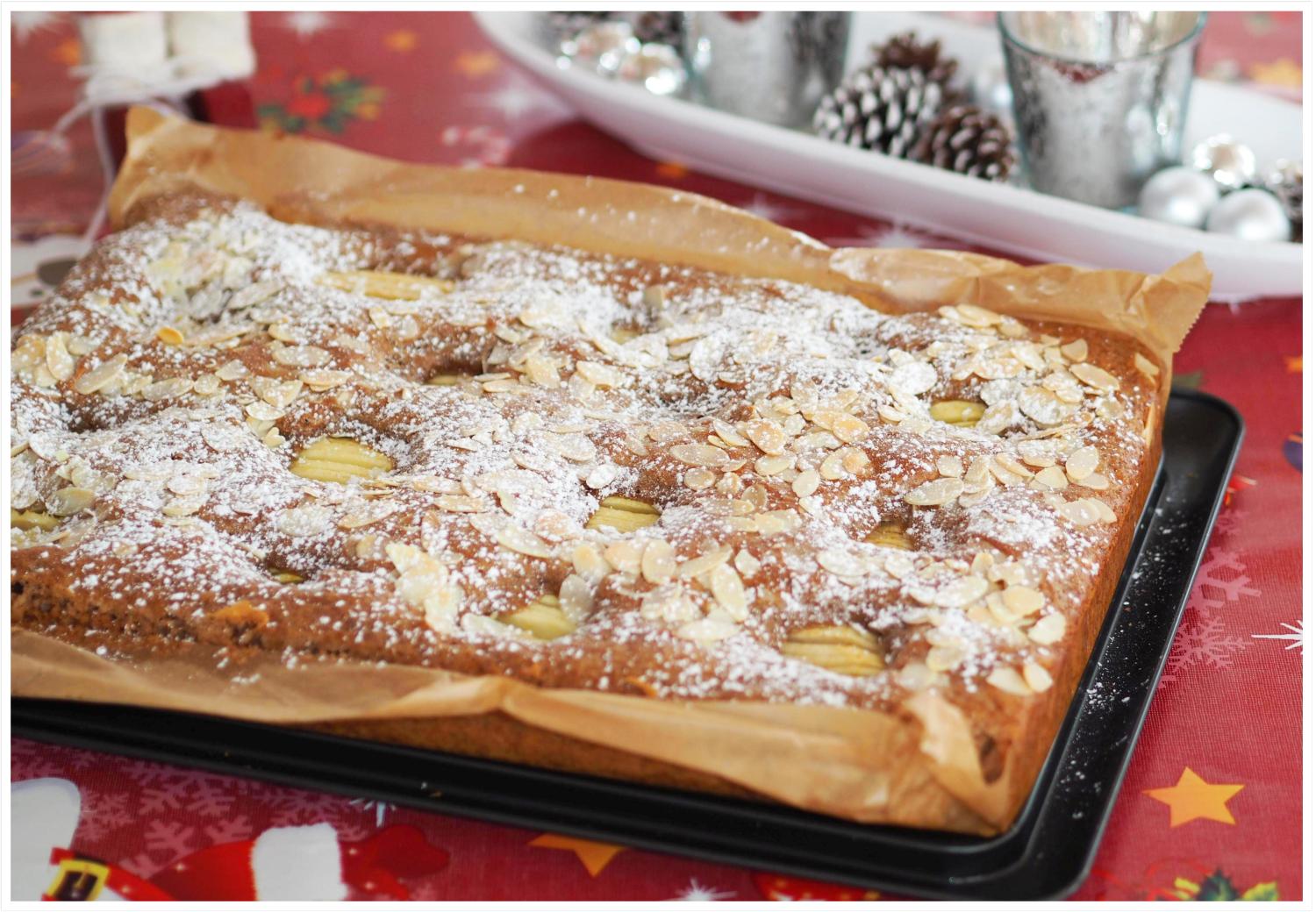 weihnachtlicher-apfel-gewuerzkuchen-familienkuchen - Wiewowasistgut