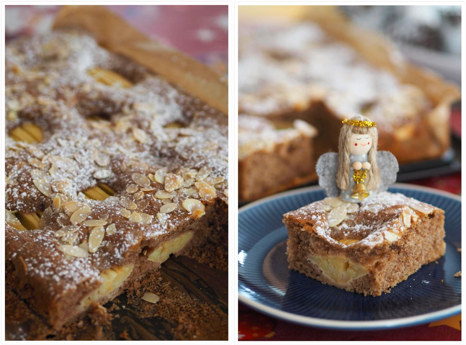Weihnachtlicher Apfel-Gewürzkuchen (Familienkuchen) - Wiewowasistgut