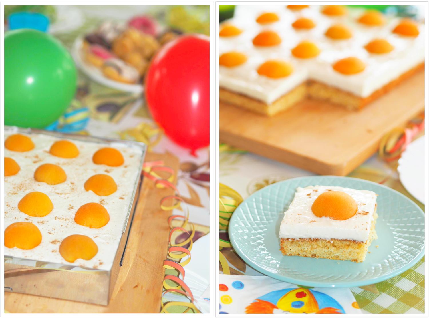 Spiegelei-Kuchen zum Kindergeburtstag - Wiewowasistgut