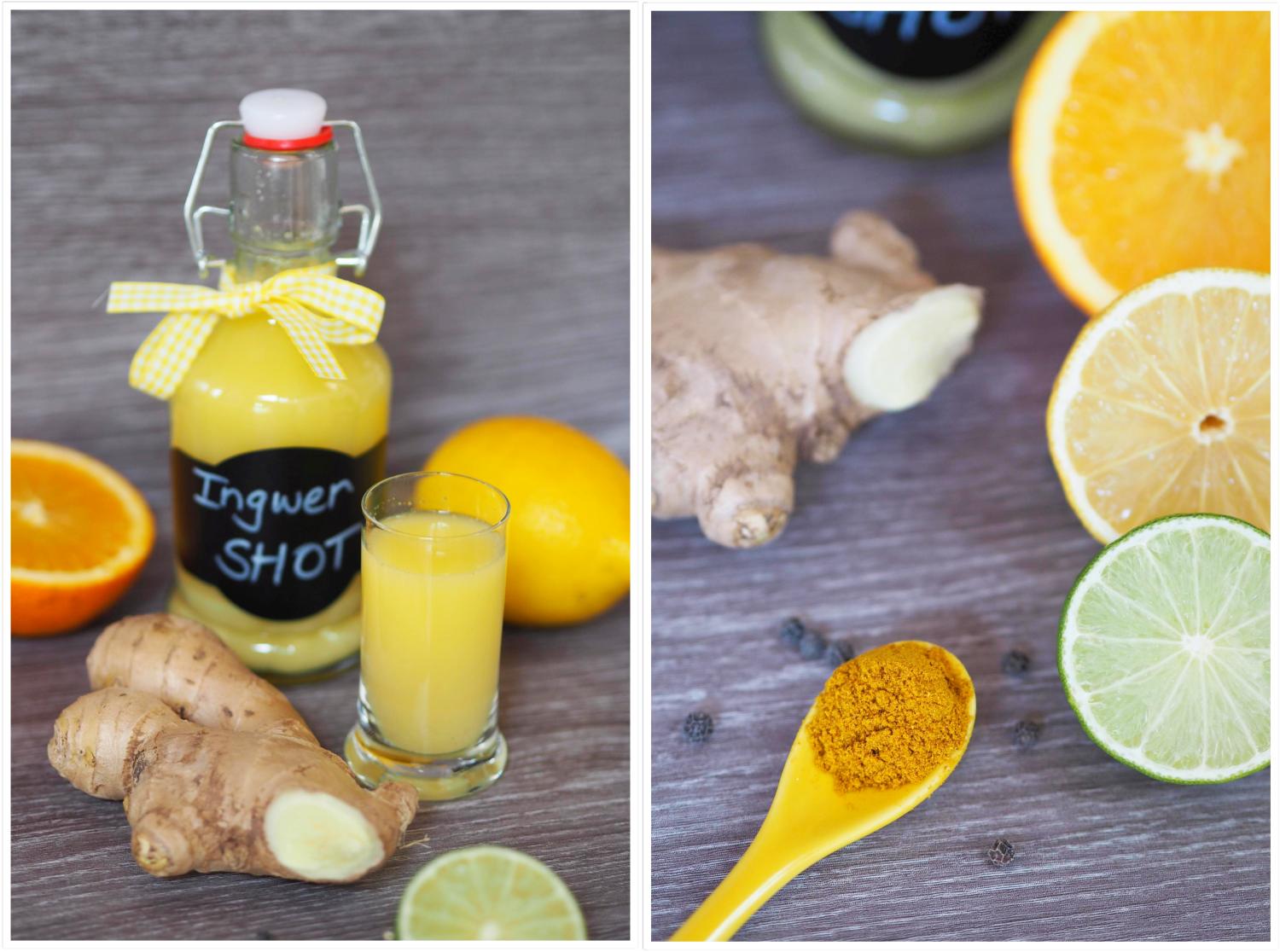 Ingwer-Shot: Vitamin C-Bombe für unser Immunsystem - Wiewowasistgut