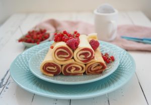 dinkel-pfannkuchen-zuckerfreier-marmelade