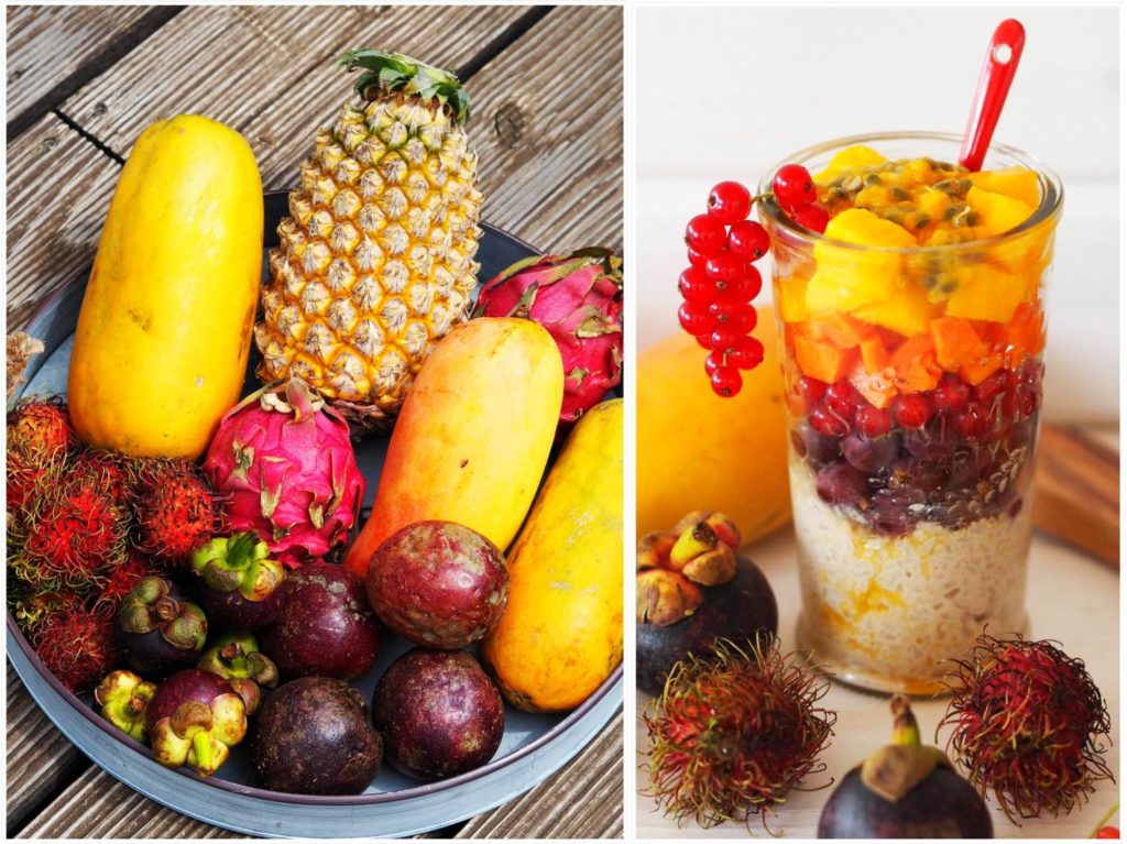 to-go-becher -unterwegs-zimt-milchreis-mit-obst-frühstück