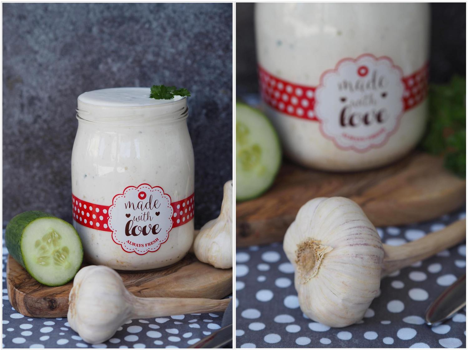 Tzatziki - blitzschneller griechischer Dip - Wiewowasistgut Tzatziki - blitzschneller griechischer Dip - Wiewowasistgut