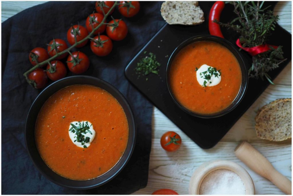 Lecker kann so einfach sein: Geröstete Tomatensuppe - Wiewowasistgut