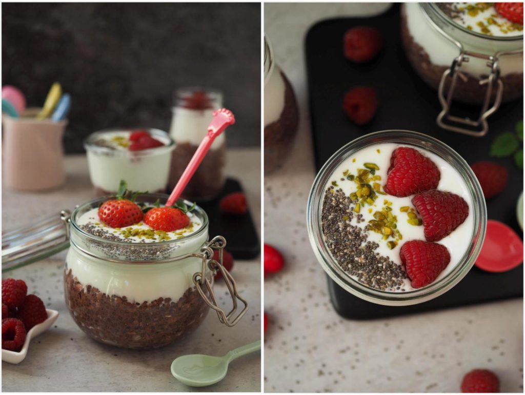 meal-prep-acai-erdbeer-chia-protein-oats-gesundes-fruehstueck