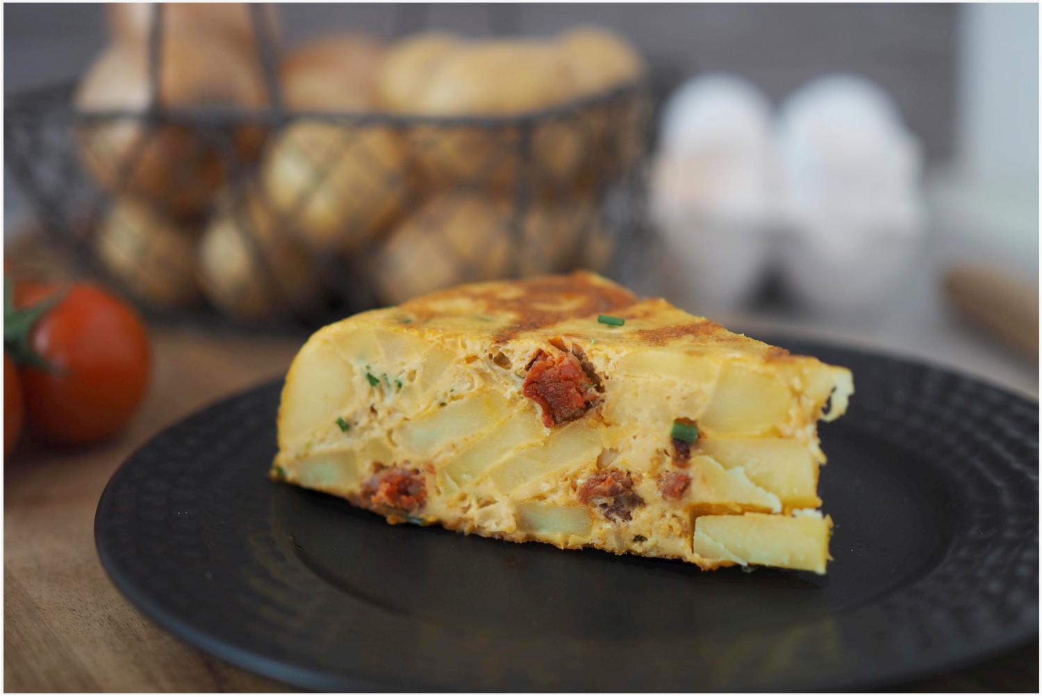 Spanische Tortilla de patatas aus dem Backofen - Wiewowasistgut