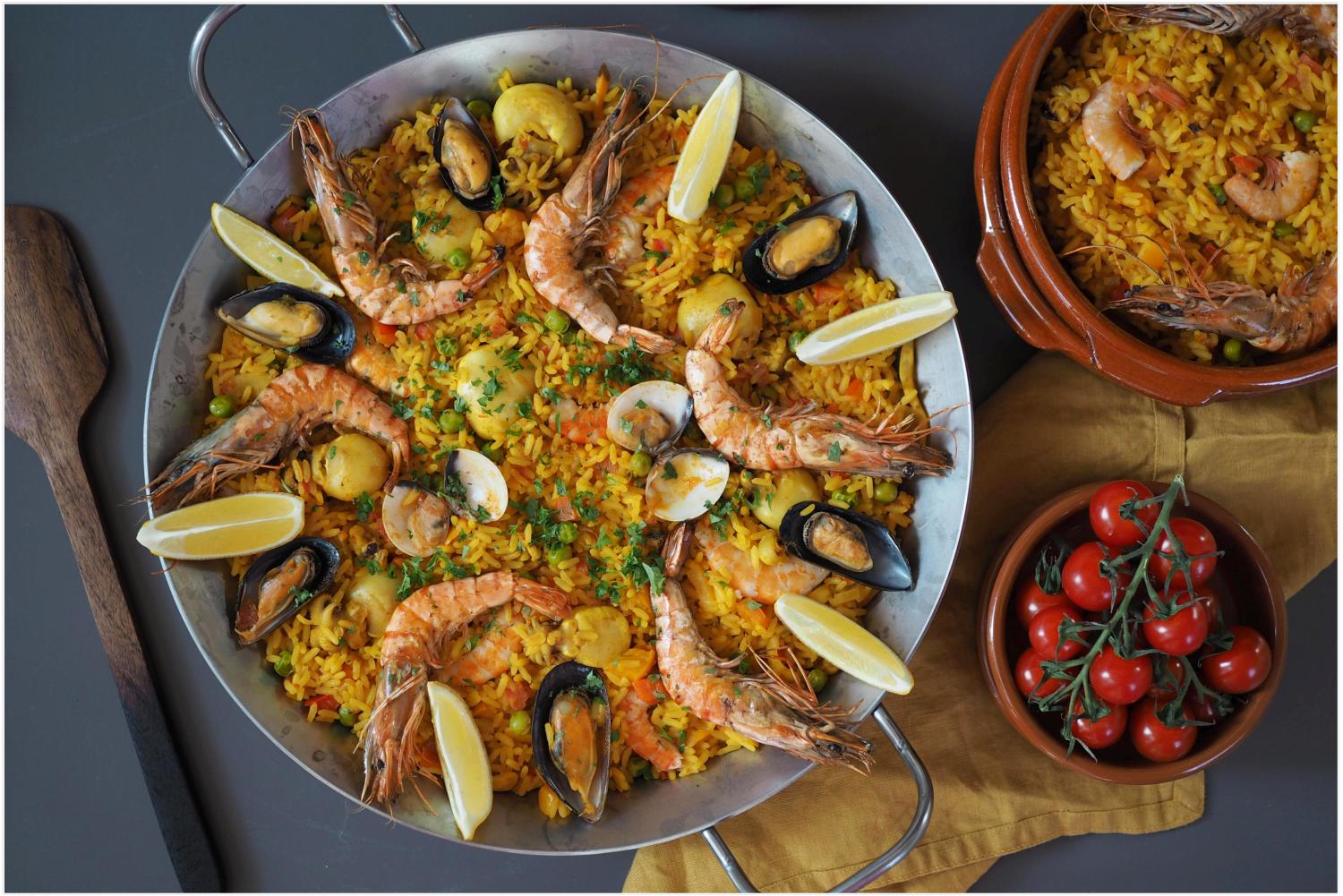 Paella de mariscos: 30-Minuten Meeresfrüchte-Paella - Wiewowasistgut