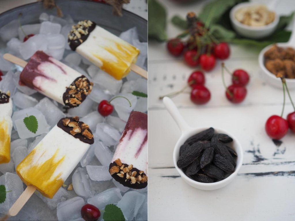 5-minuten-joghurt-fruchteis-am-stiel-zuckerfrei-mango-kirsch