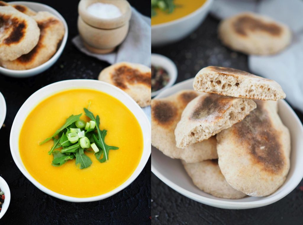 kuerbis-kartoffelsuppe-mit-rucola-vollkorn-protein-naan