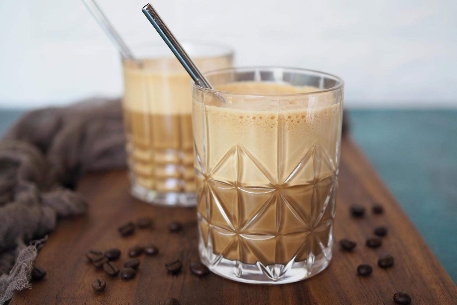 30-Sekunden (Protein)-Eiskaffee (zuckerfrei) - Wiewowasistgut