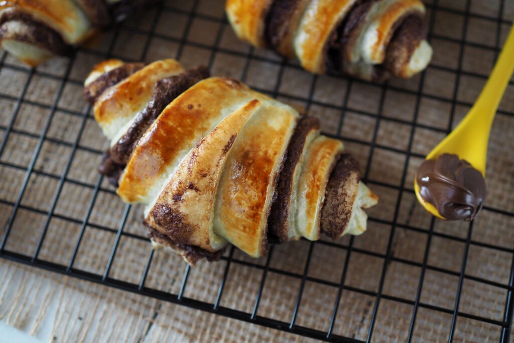 Croissants de Nutella con Thermomix