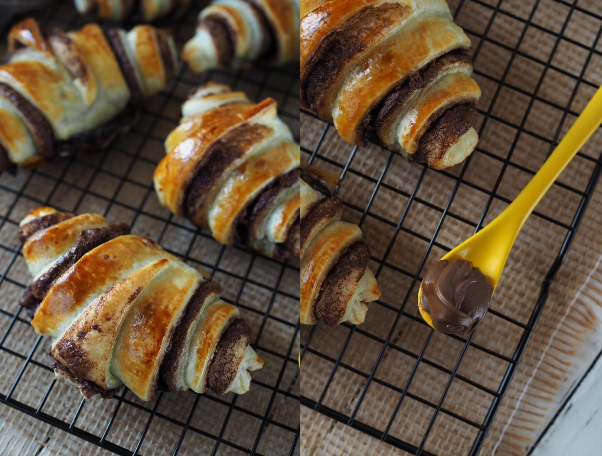 3-Zutaten Nutella-Croissants - Wiewowasistgut 3-Zutaten Nutella-Croissants - Wiewowasistgut