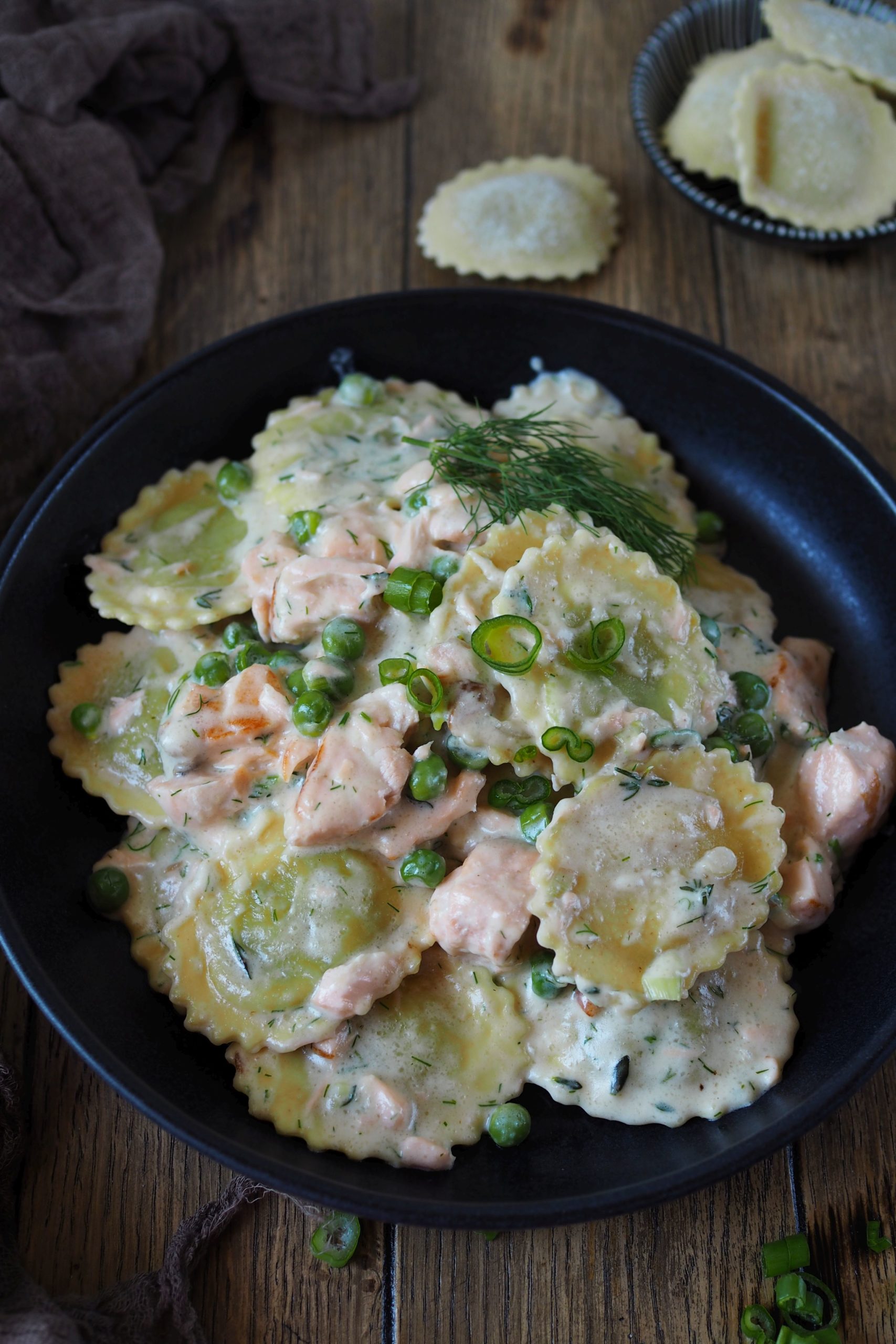 15-Minuten One-Pot Tortellini mit Lachs - Wiewowasistgut