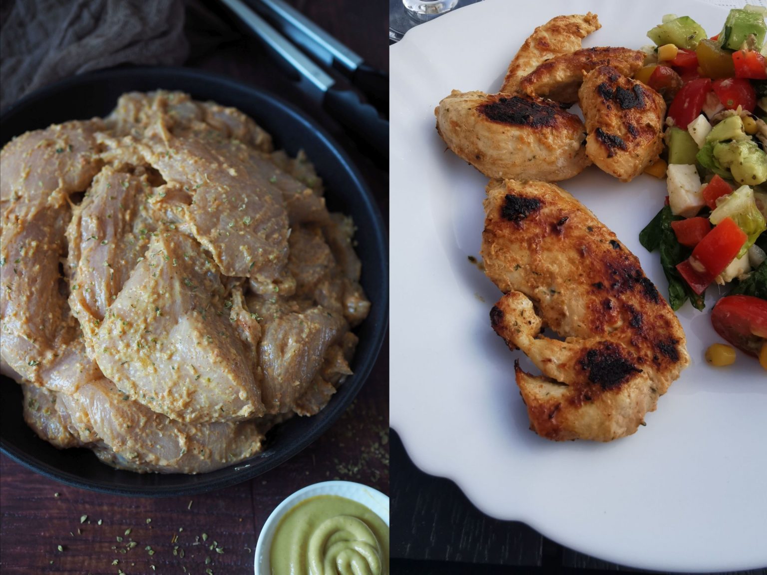 Einfache Paprika-Senfmarinade für Grillfleisch - Wiewowasistgut