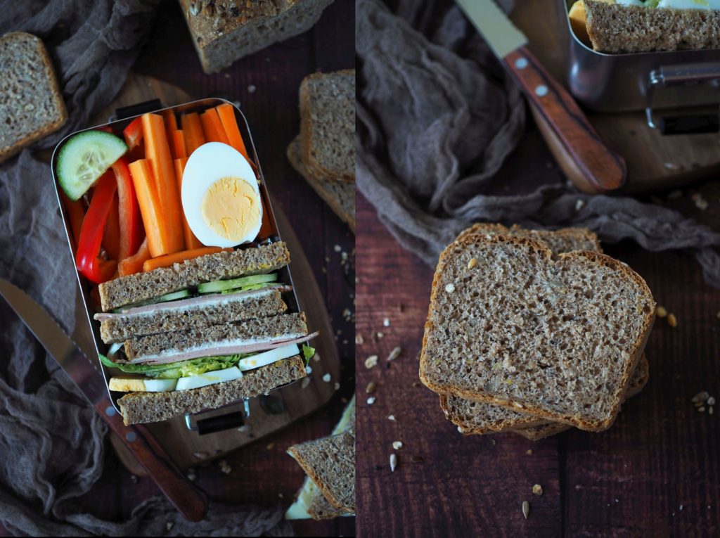 Fitness-Vollkornbrot mit Saaten