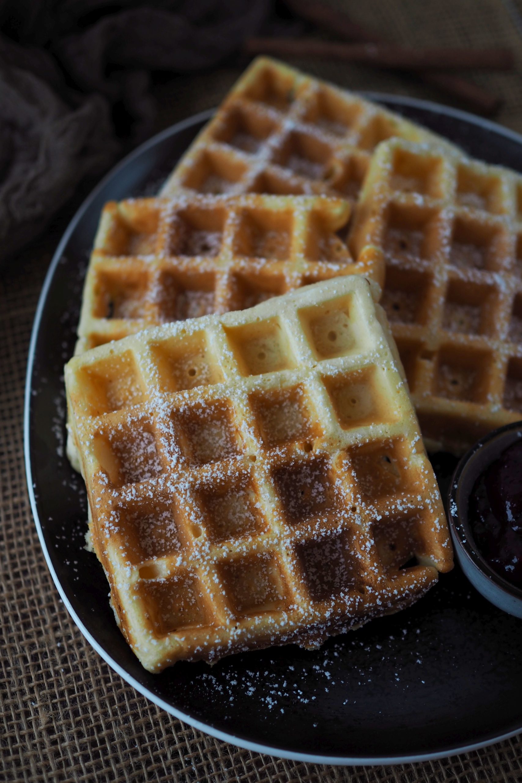 Joghurt-Waffeln zum Frühstück (zuckerfrei) - Wiewowasistgut