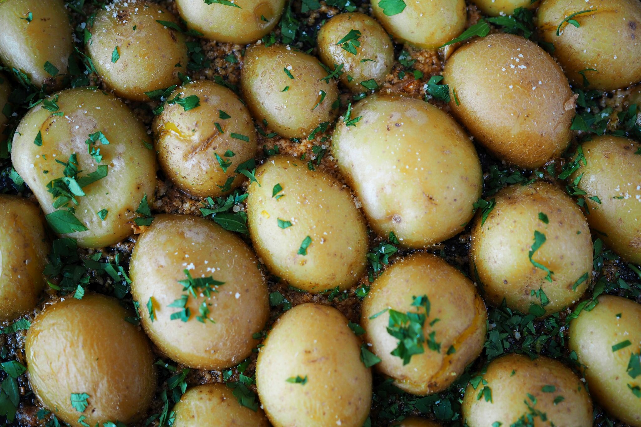 Crunchy Parmesan-Kartoffeln vom Blech - Wiewowasistgut