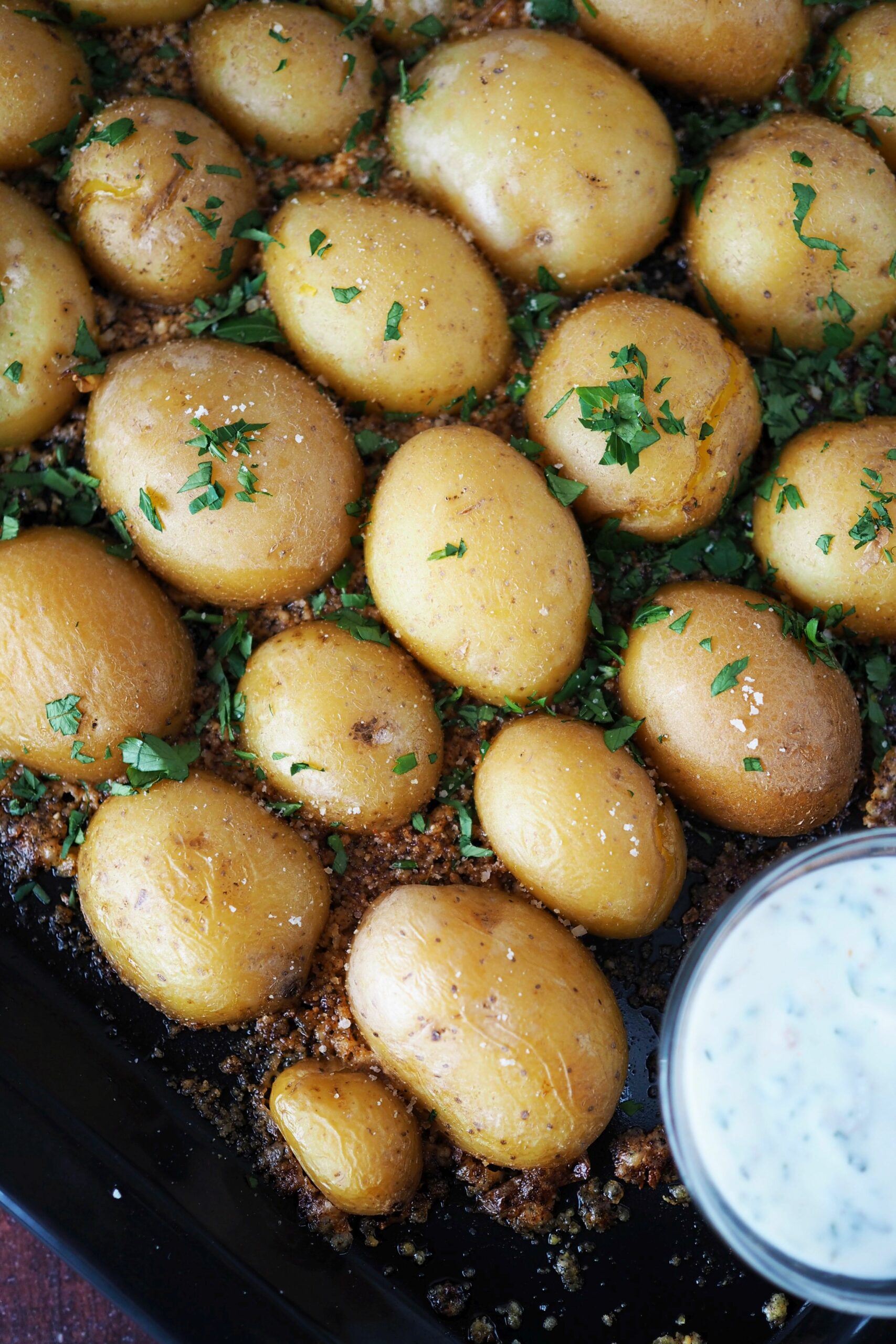 Crunchy Parmesan-Kartoffeln vom Blech - Wiewowasistgut