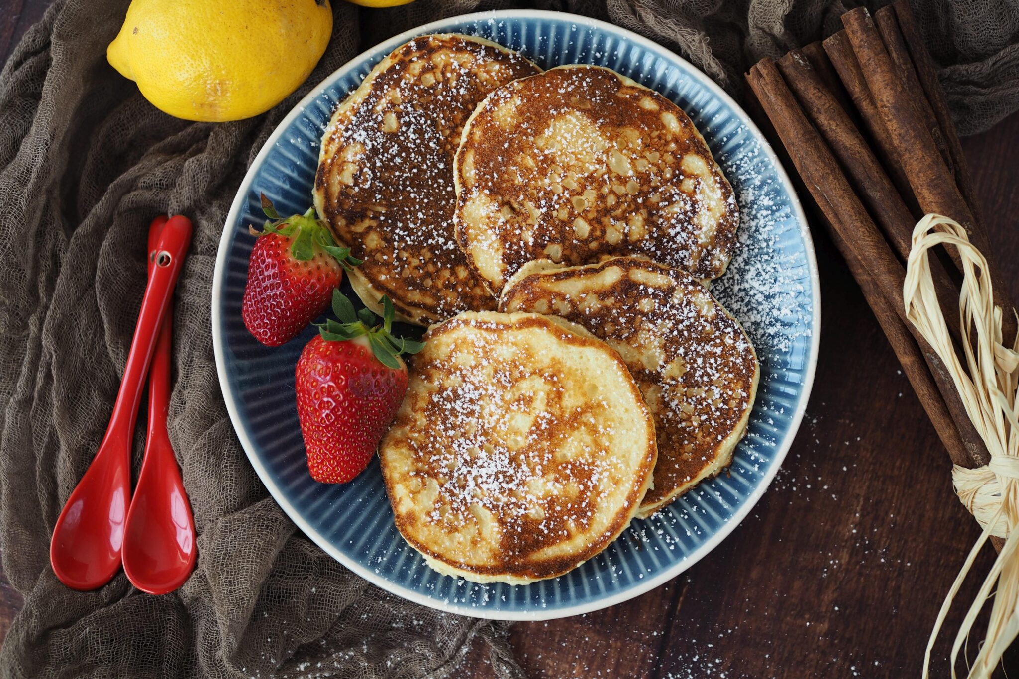 Quarkkeulchen zum Frühstück (zuckerfrei &amp; proteinreich) - Wiewowasistgut