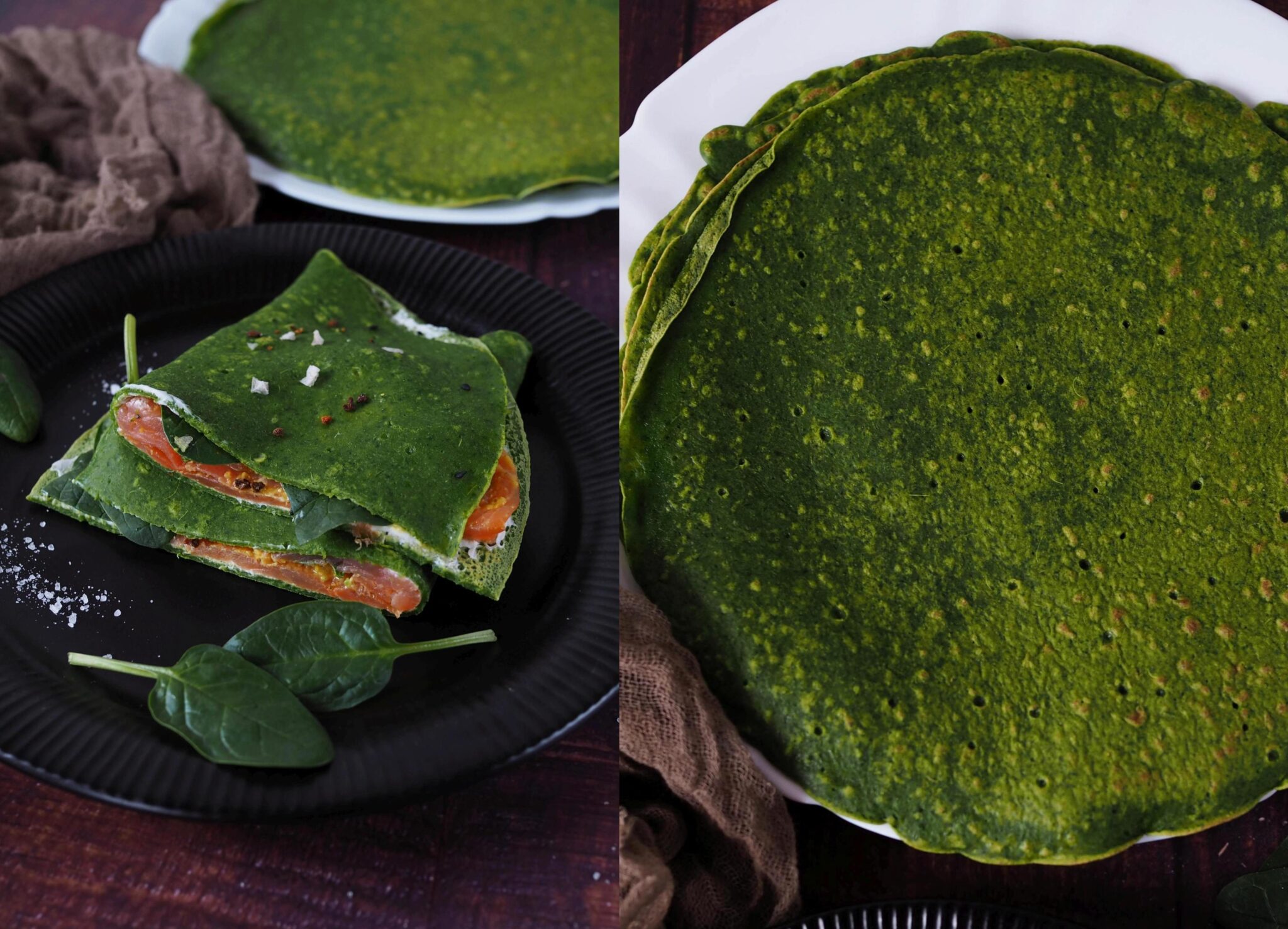 Spinat-Pfannkuchen aka &amp;quot;Hulk-Pfannkuchen&amp;quot; - Wiewowasistgut