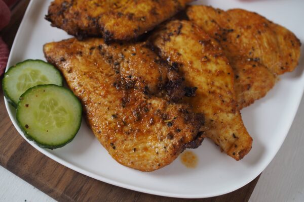 Saftiges Hähnchen aus der Heißluftfritteuse (selbst mariniert ...