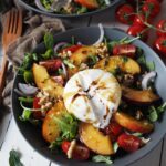 Einfacher Salat, 
Burrata-Salat,  
Nektarine,  
fruchtiger Salat, 
Rucola, 
Balsamico,  
Walnüsse, 
Dressing, 
Orangendressing,  
Minze,  
schneller Salat,  
einfache Rezepte,  
Salatrezept,  
Burrata,  
Salat,  
TM 6,
TM 5,
TM 31,
Thermomix,
Rezepte,
www.wiewowasistgut.com,
Kochrezepte,
einfache Rezepte,
kochen,