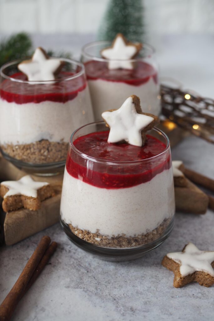 10-Minuten Zimtstern-Weihnachtsdessert