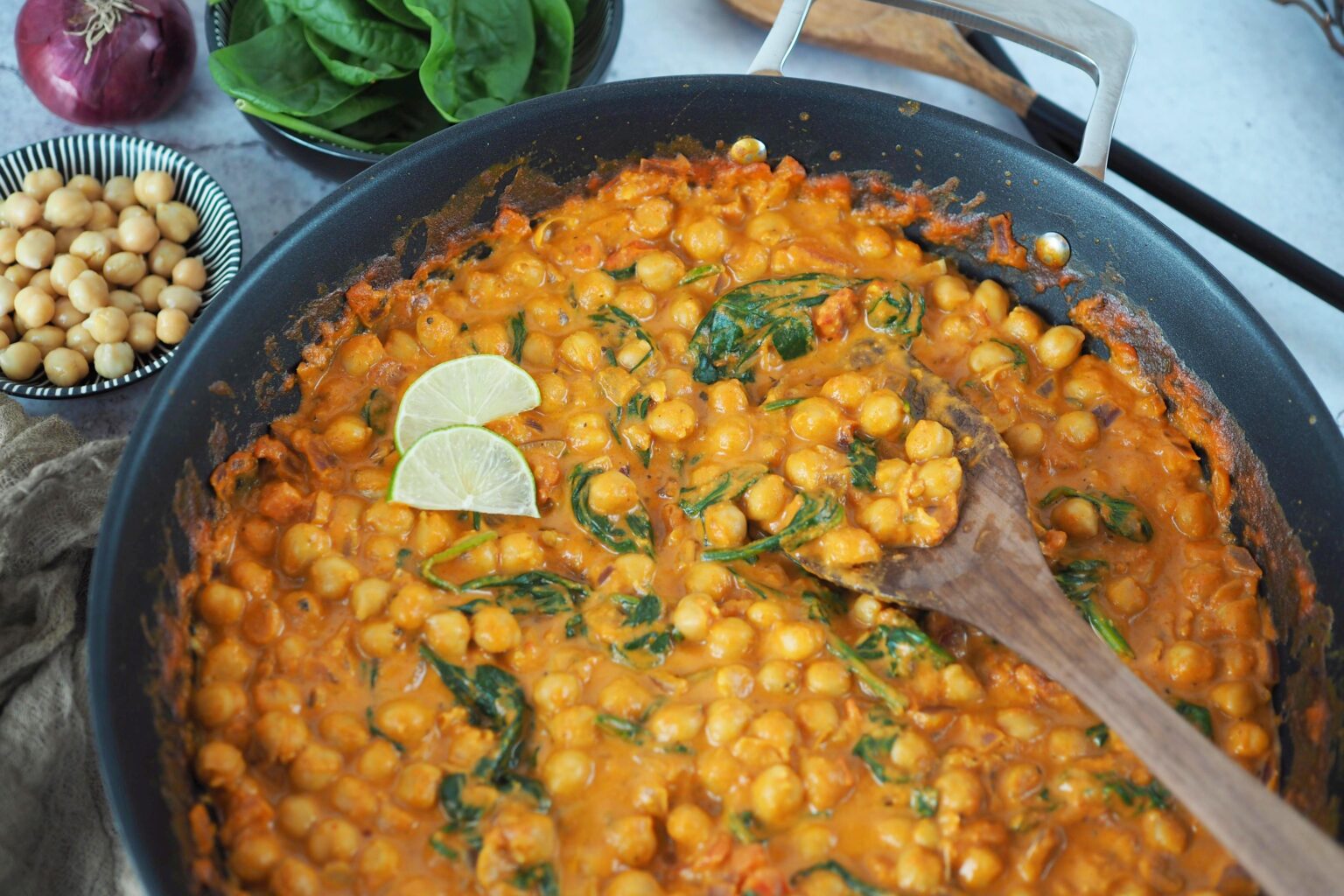 15-Minuten Kichererbsen-Curry - Wiewowasistgut 15-Minuten Kichererbsen-Curry - Wiewowasistgut