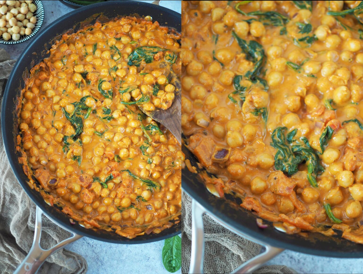 15-Minuten Kichererbsen-Curry - Wiewowasistgut