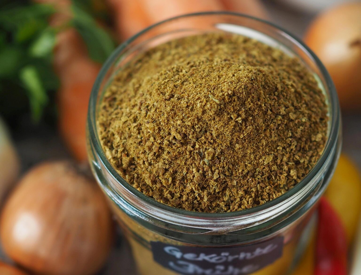 Gekörnte Gemüsebrühe selber machen - Wiewowasistgut