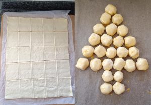 weihnachtliche-vorspeise-broetchen-tannenbaum-im-salatbett