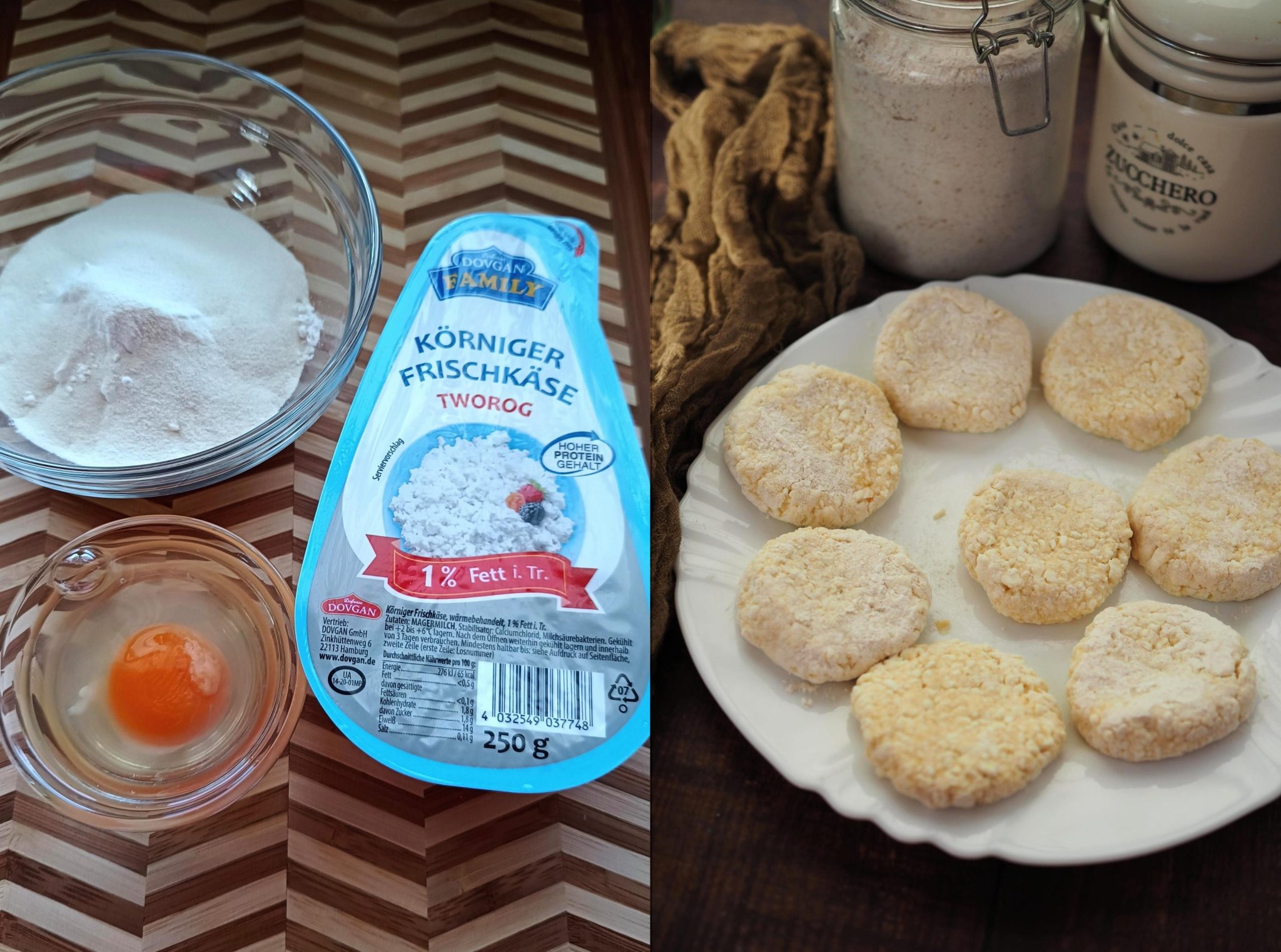 Syrniki (Quarkküchlein) - proteinreiches Frühstück das sättigt ...