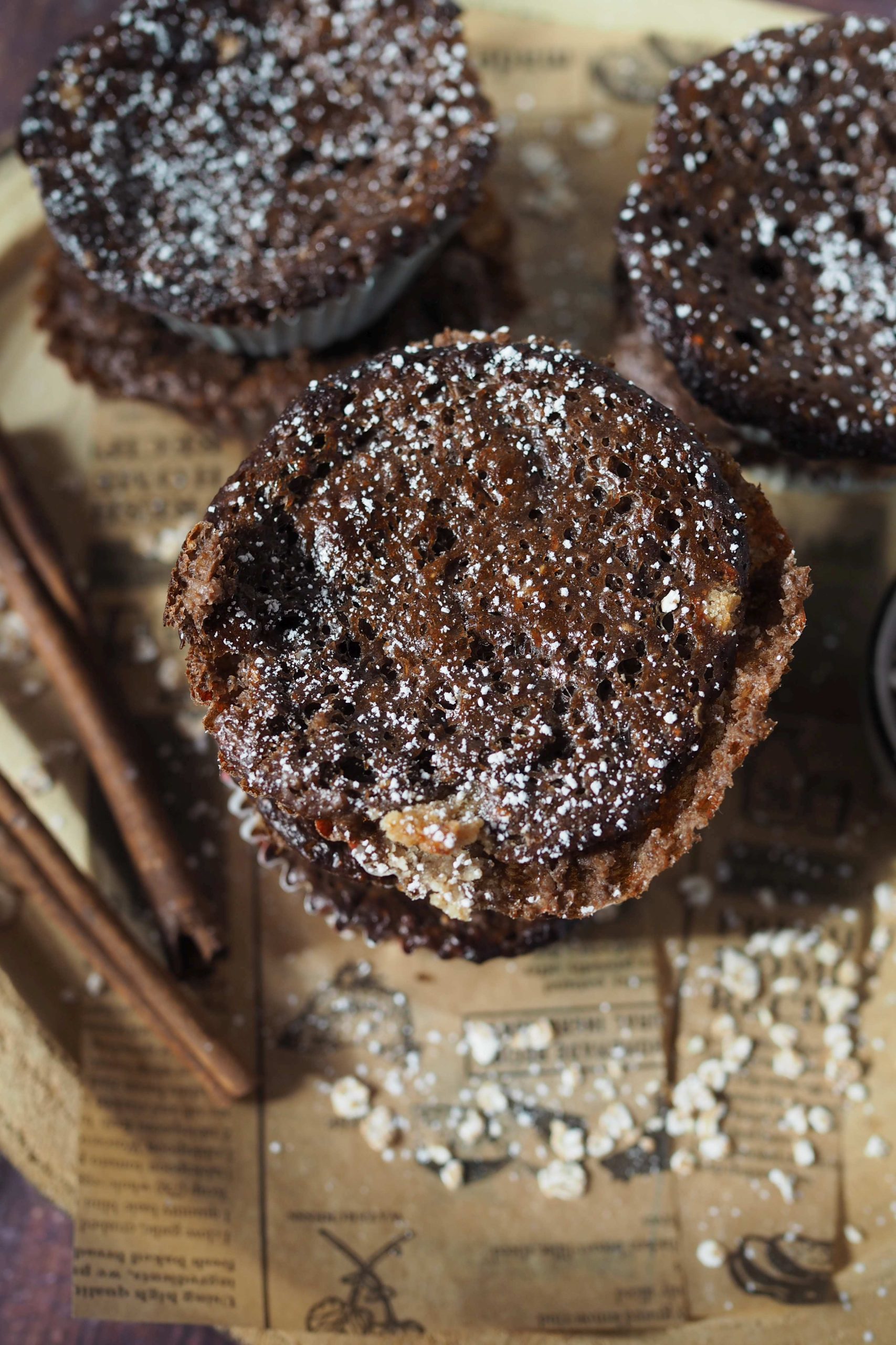Proteinreiche Haferflocken-Skyr Muffins: ohne Zucker & Mehl