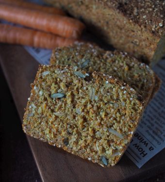 Fitness-Karottenbrot-ballaststoffreich