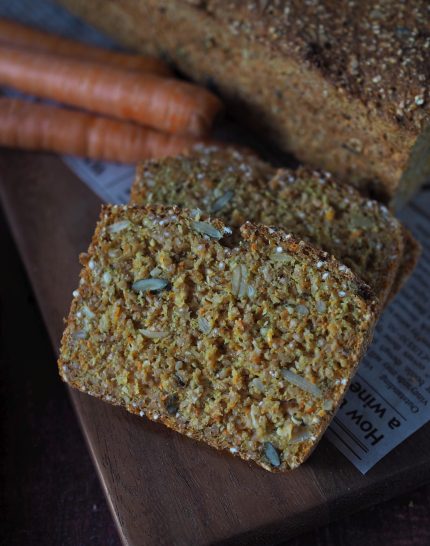 Fitness-Karottenbrot-ballaststoffreich