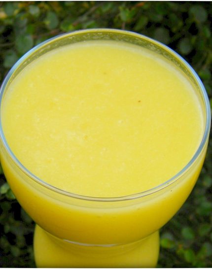 Mango-Ingwer-Birnen-Smoothie