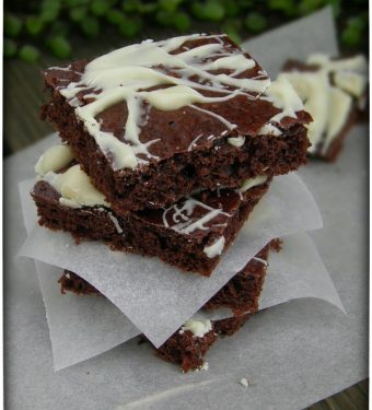 Brownies (de)light: Schoko-Brownies mit Apfelmus aus dem Thermomix